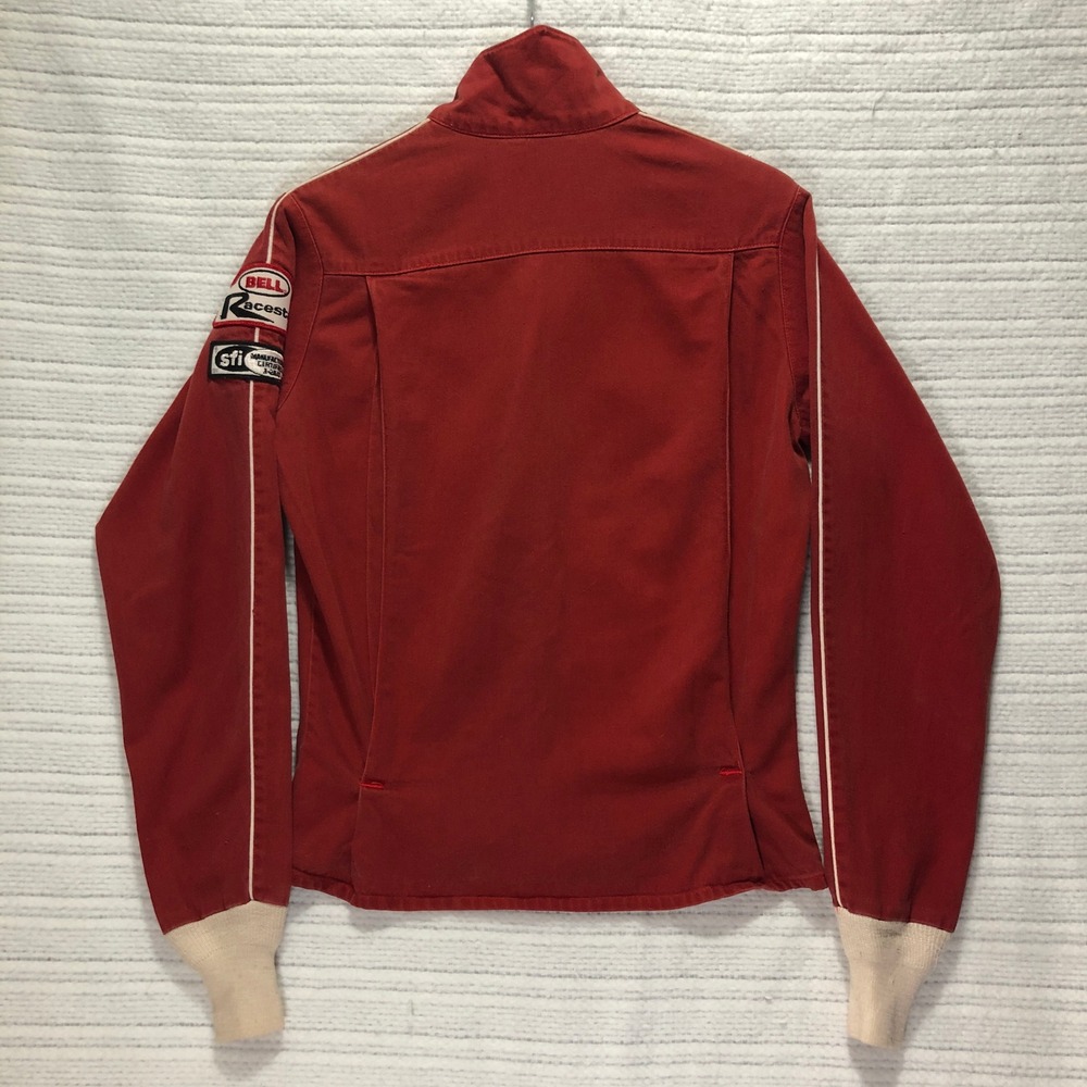 Bell Racestar Flame Resistant Cotton Jacket Red SFI Certified Racing - Picture 6 of 16